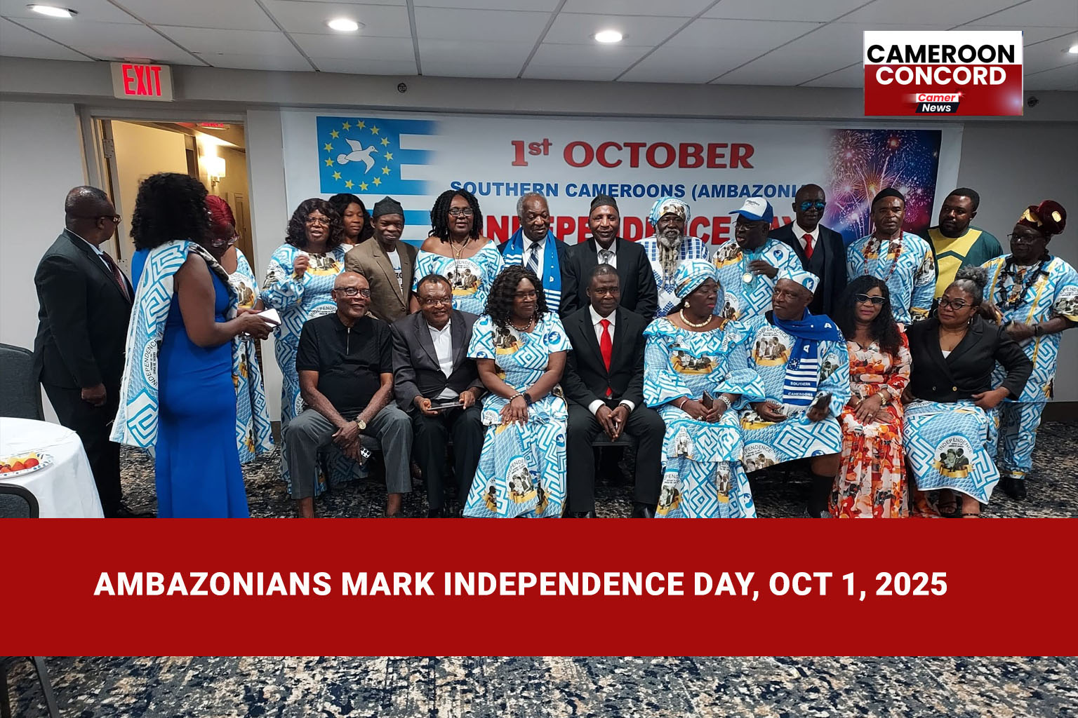 On October 1, 2025, Ambazonians across the world are celebrating Independence Day, recalling the betrayal of 1961 and resisting La République’s attempts to bury their history.