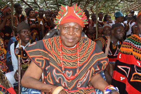 Fon Fominyen of Nyen Village was present at the event