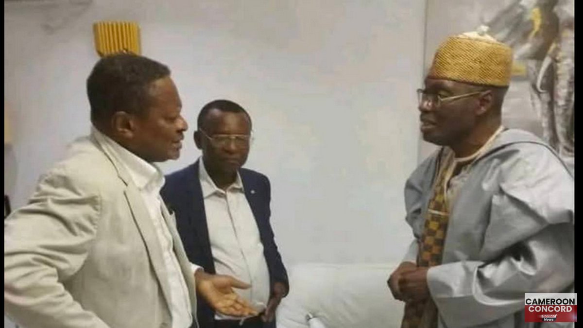 Anicet Ekane speaks with Issa Tchiroma as political negotiations intensify