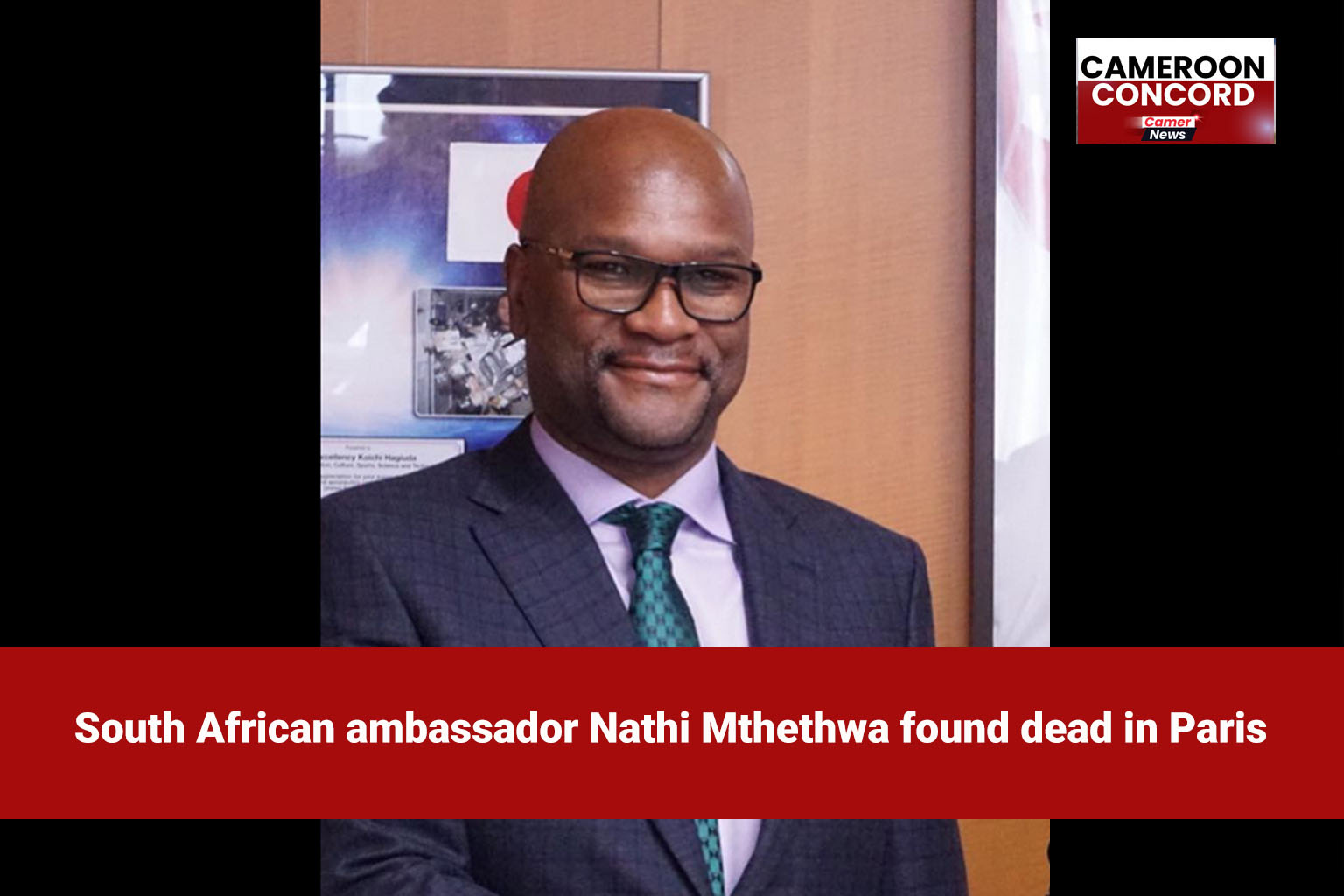 Nathi Mthethwa, South Africa’s ambassador to France, died in Paris on Sept 30